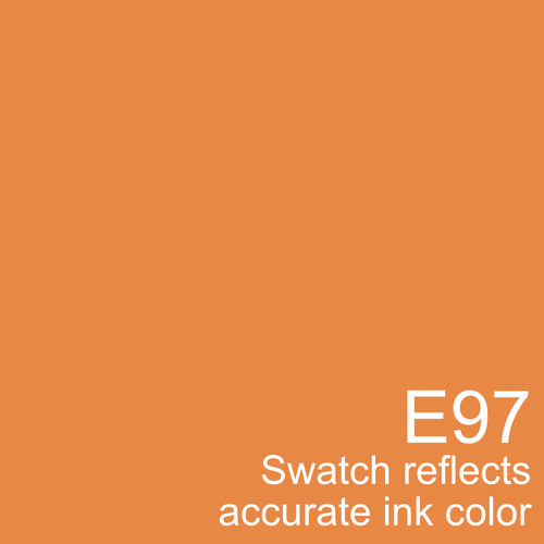 E97 - Copic Sketch Marker Deep Orange — Violeta Ink
